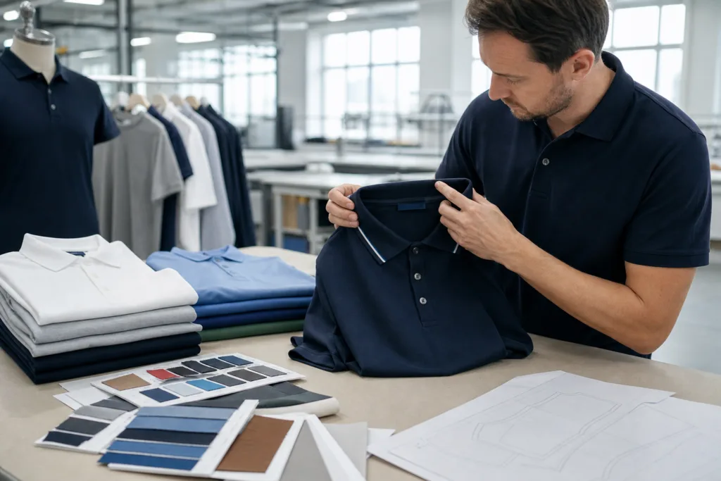 OEM Polo Shirts vs Ready-Made Polos: Which Option Is Better for Brand Building and Bulk Sourcing? 1 oem polo development factory floor