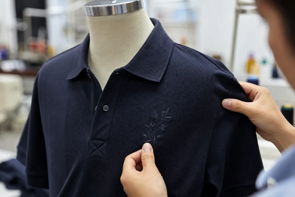 Low MOQ Polo Shirt Manufacturer: What Small Brands Should Know Before Ordering 2 polo sampling branding check