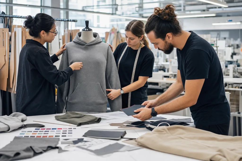 How Startup Clothing Brands Can Move from First Drop to Repeat Production: Using Sales Data, Reorders, Revisions, and SKU Expansion to Build a Scalable Apparel Supply Chain 2 startup apparel fit sample revision