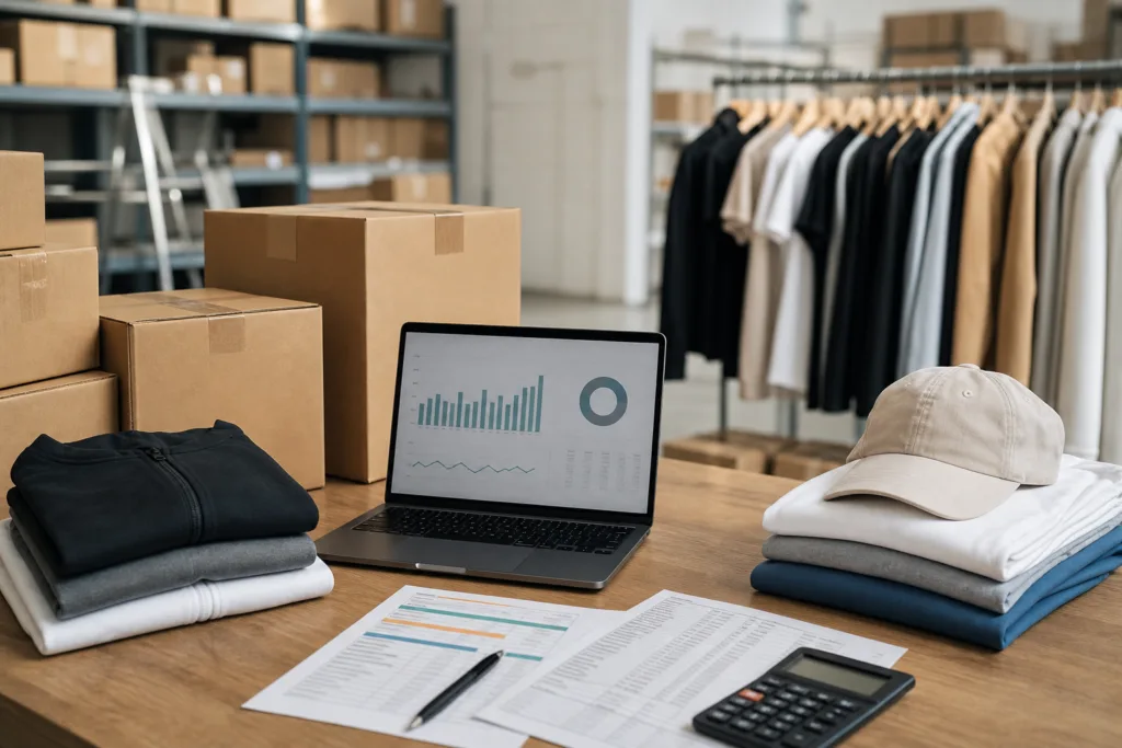 Low MOQ vs Bulk Clothing Production: How to Choose the Right Order Model for Your Brand Stage, Cash Flow, and Reorder Strategy 3 apparel inventory reorder strategy planning