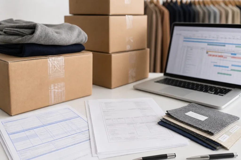 clothing shipment customs readiness