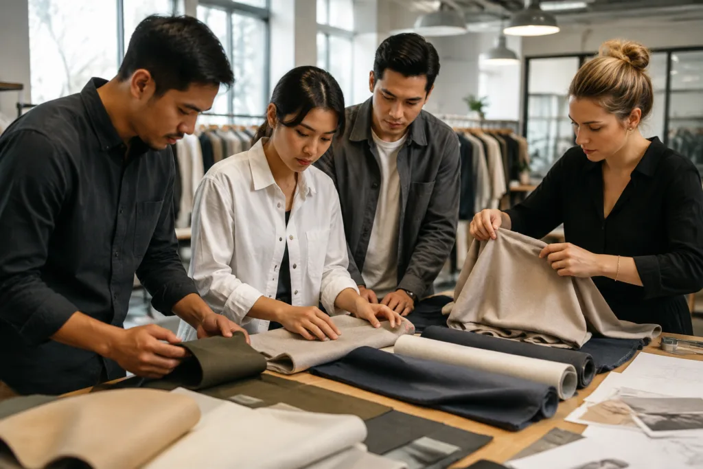 Domestic vs Overseas Clothing Manufacturers: How Brands Should Decide Based on Cost, MOQ, Communication, Lead Time, and Supply Chain Flexibility 1 domestic overseas clothing manufacturers comparison