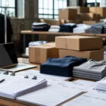 documents to import clothing from China reviewed in a professional apparel factory