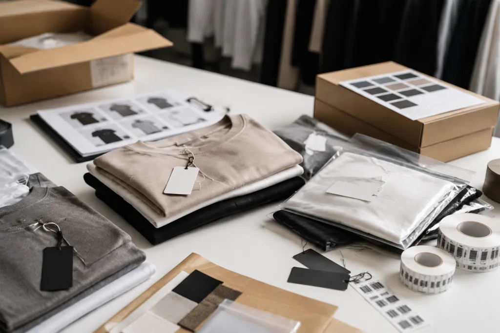 How to Check Private Label Clothing Quality Before Bulk Production: A Practical Pre-Production Approval Guide 3 pp sample packaging signoff