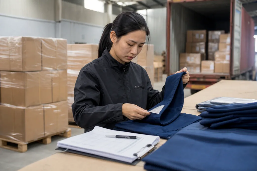 Documents Required to Import Clothing from China: A Practical Guide for Apparel Buyers 3 pre shipment apparel compliance check