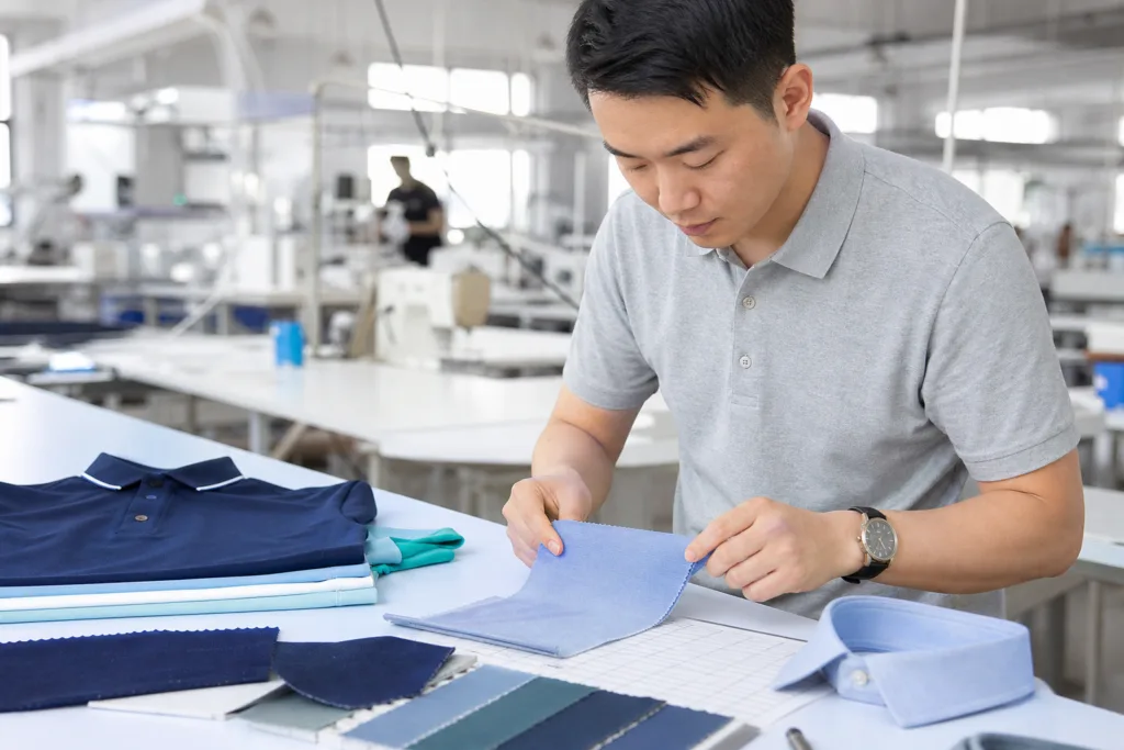 Apparel Manufacturing Planning for Custom Polo and Uniform Programs 1 apparel manufacturing fabric planning