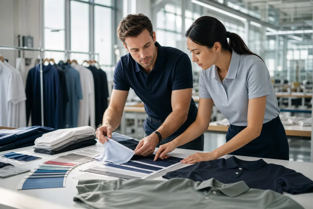 Polo Shirt Apparel Manufacturing Planning Guide 1 apparel manufacturing polo fabric planning