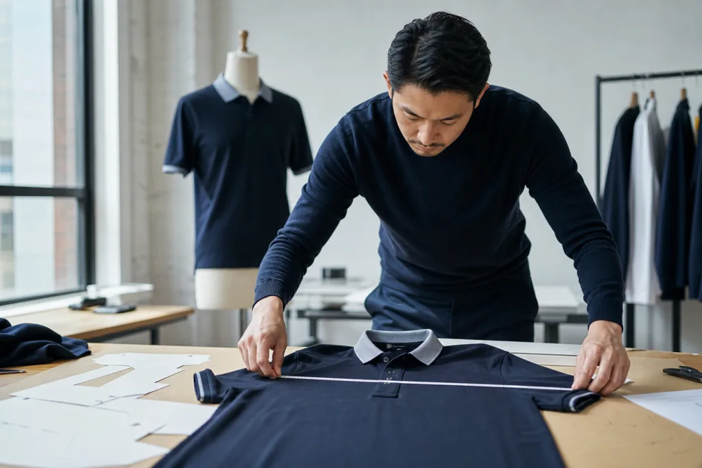 Apparel Manufacturing Planning for Custom Polo and Uniform Programs 2 apparel manufacturing sample review