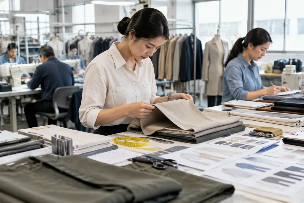 Topic and Keyword Required for a Ninghow Apparel Manufacturing Article Plan 2 apparel production quality planning