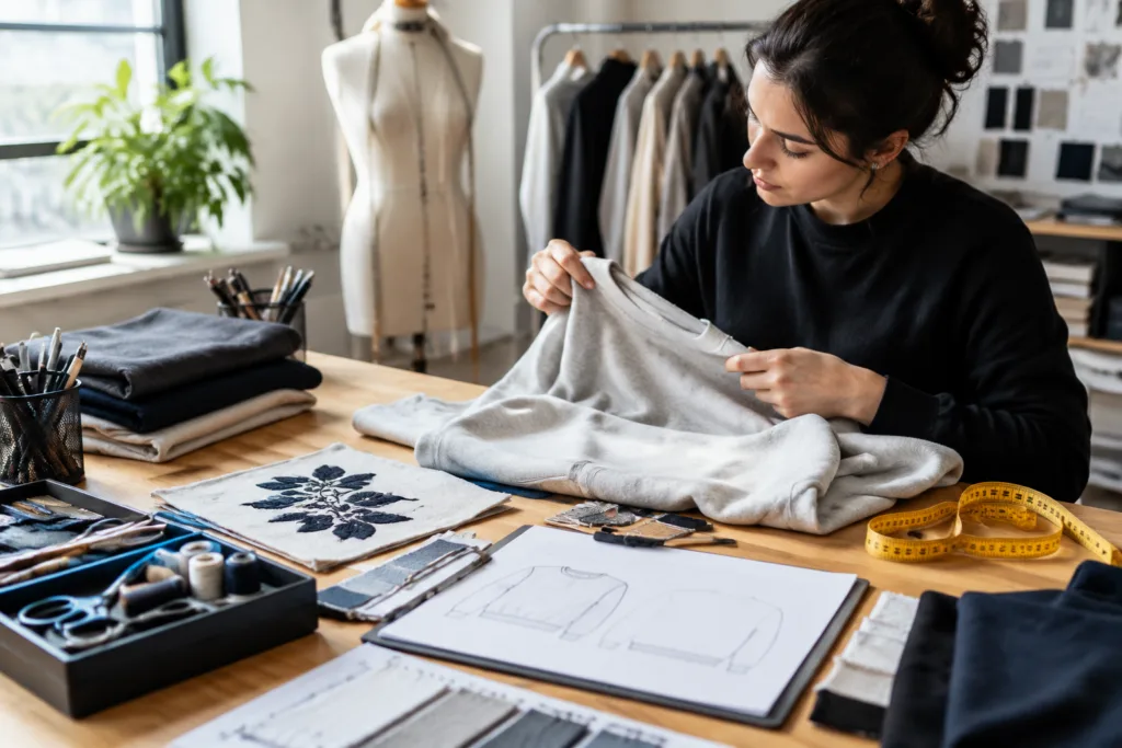 Custom Clothing Manufacturing: A Practical Guide to Planning, Developing, and Sourcing Apparel Production 2 apparel sampling customization inspection