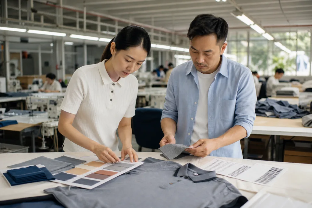 How to Choose a Custom Clothing Manufacturer for Private Label and Bulk Apparel Production 1 custom clothing manufacturer product planning