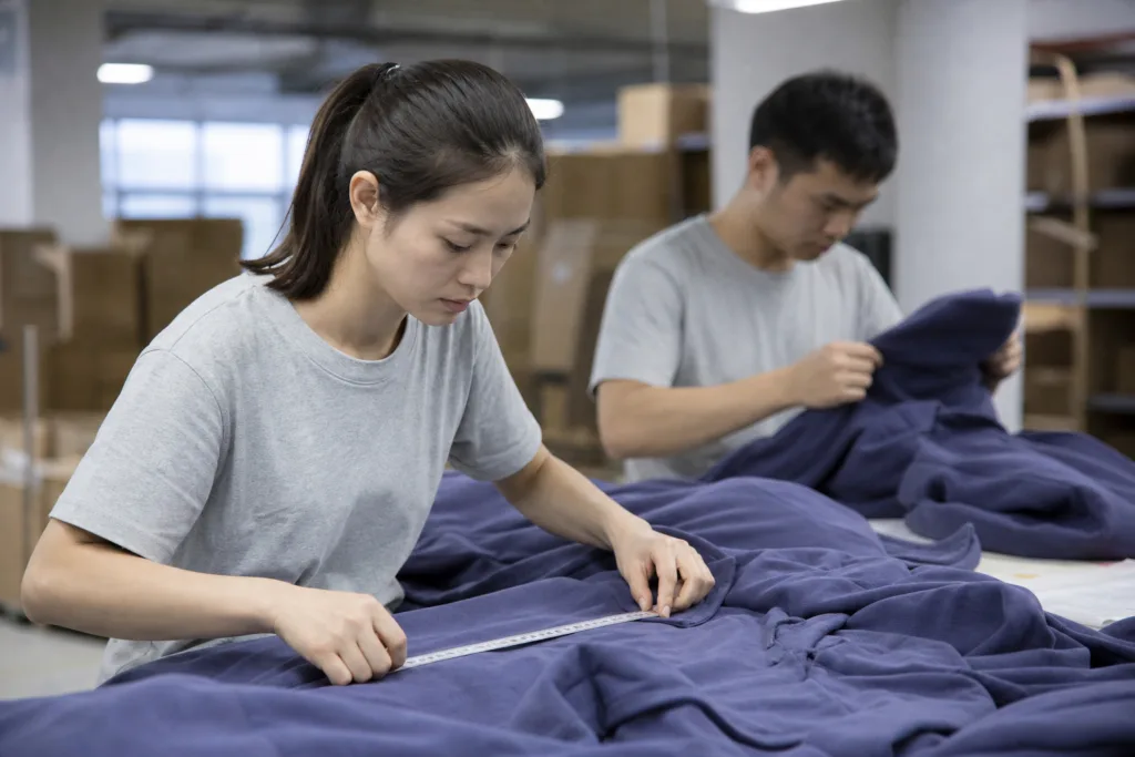 garment quality inspection before shipment