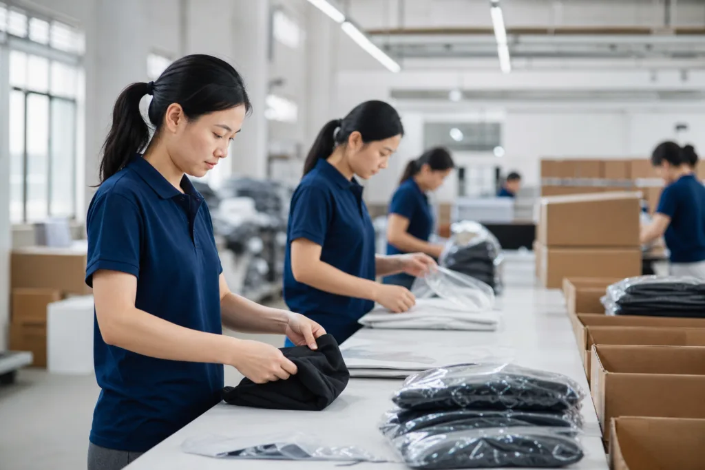 What Information Should You Send to a Clothing Factory? A Practical Buyer Checklist for Clear Apparel Inquiries 3 quality control packing clothing manufacturing requirements