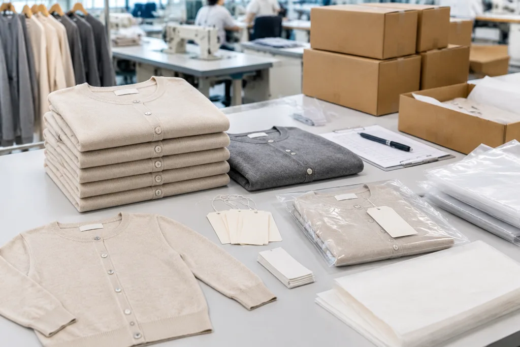 Apparel Manufacturing Content Planning Guide Based on a Defined Topic and Keyword 3 apparel bulk production preparation