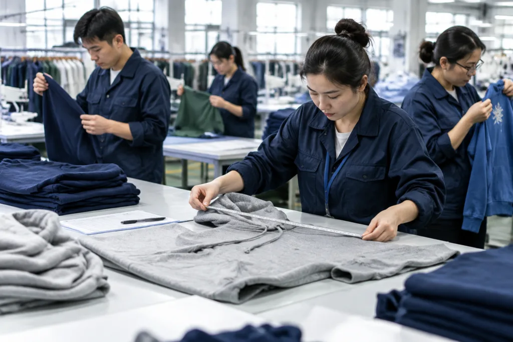 Apparel Manufacturing Content Planning Guide Based on a Defined Topic and Keyword 2 apparel sampling quality control